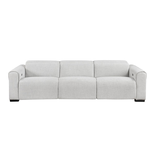 McPherson Power Double Reclining Sofa with Power Headrests & Charging Ports