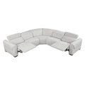 McPherson 5-Piece Modular Power Reclining Sectional with Power Headrests & Charging Ports