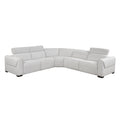 McPherson 5-Piece Modular Power Reclining Sectional with Power Headrests & Charging Ports