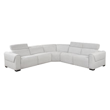 McPherson 5-Piece Modular Power Reclining Sectional with Power Headrests & Charging Ports