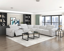 McPherson 6-Piece Modular Power Reclining Sectional with Power Headrests & Charging Ports