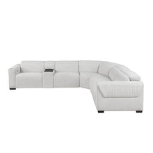 McPherson 6-Piece Modular Power Reclining Sectional with Power Headrests & Charging Ports