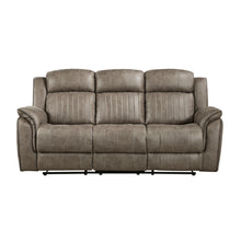 Ario Taupe sofa on a white background