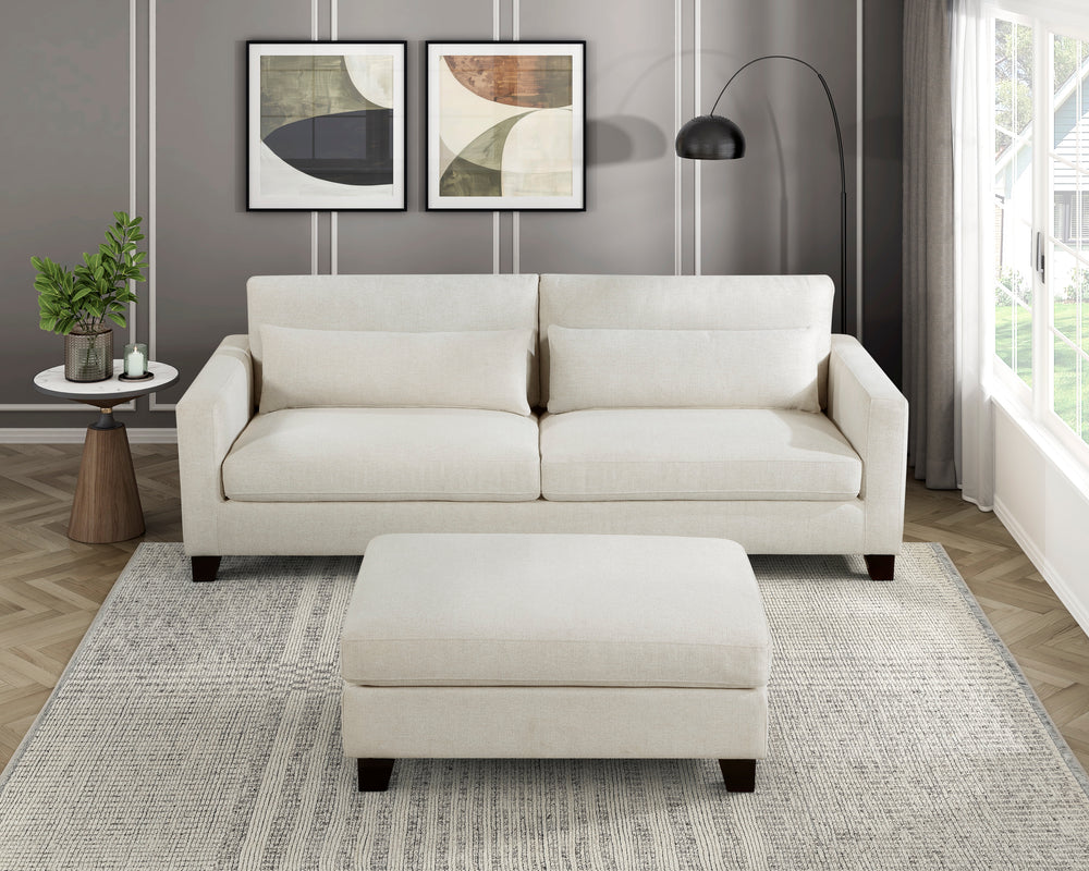 Zeke Sofa with Ottoman