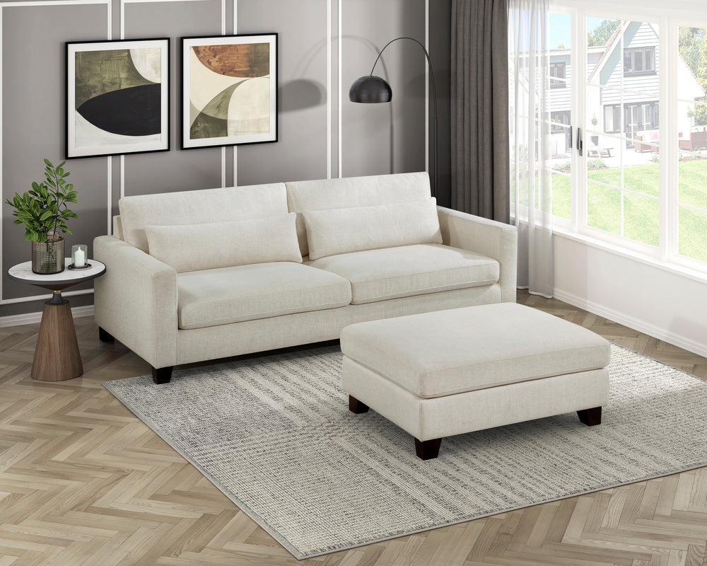 Zeke Sofa with Ottoman