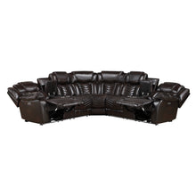 Ramone 3-Piece Power Reclining Sectional with Consoles, Speakers, Subwoofer and LED Lighting