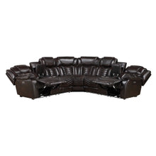 Ramone 3-Piece Power Reclining Sectional with Consoles, Speakers, Subwoofer and LED Lighting