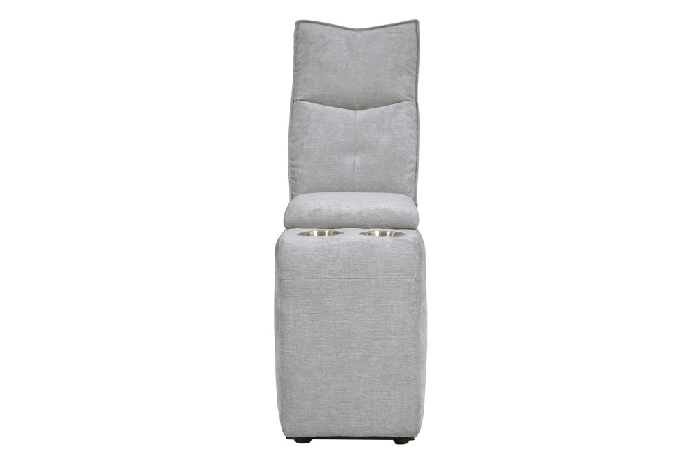 Tesoro (6)6-Piece Modular Power Reclining Sectional with Power Headrests, Right Chaise and USB Port - view 9