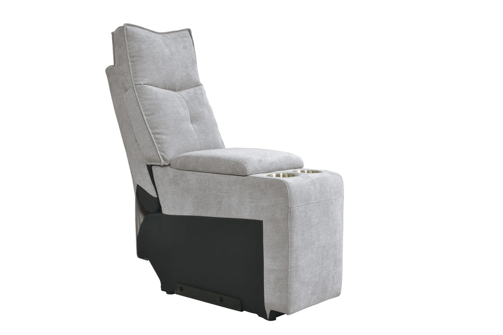 Tesoro (6)6-Piece Modular Power Reclining Sectional with Power Headrests, Right Chaise and USB Port - view 10