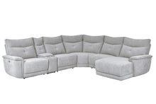Tesoro (6)6-Piece Modular Power Reclining Sectional with Power Headrests, Right Chaise and USB Port - view 5