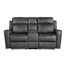 Kellen Double Reclining Love Seat with Center Console