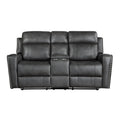 Kellen Double Reclining Love Seat with Center Console