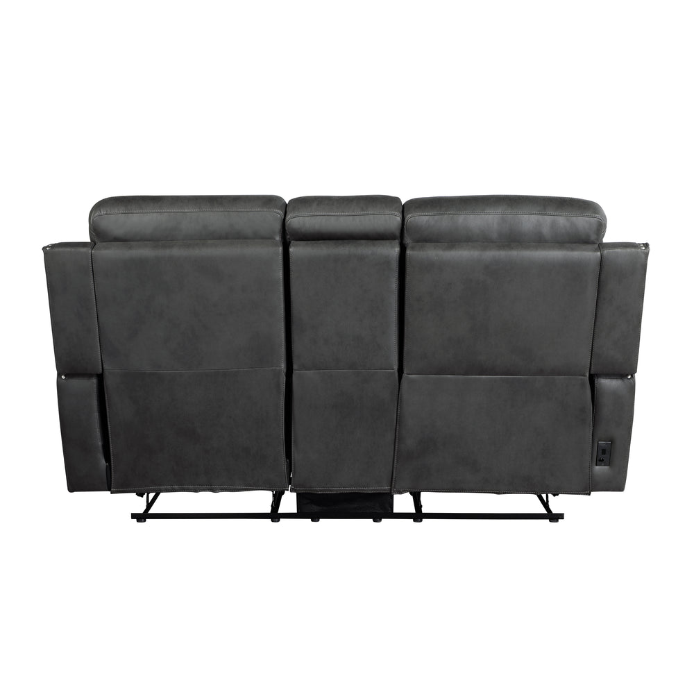 Kellen Double Reclining Love Seat with Center Console
