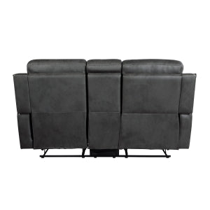 Kellen Double Reclining Love Seat with Center Console