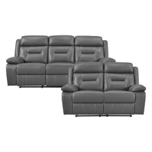 Laconia 2pc Set: Sofa, Love Manuel Recliner