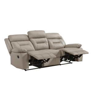 Laconia 2pc Set: Sofa, Love Manuel Recliner
