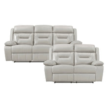 Laconia 2pc Set: Sofa, Love Manuel Recliner