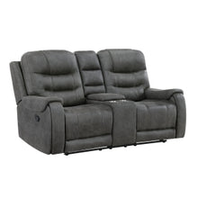 Oberon Double Reclining Love Seat with Center Console