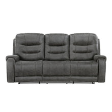 Oberon 2pc Recliner Living Room Set: Sofa, Love