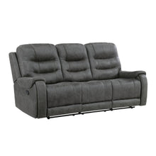 Oberon 2pc Recliner Living Room Set: Sofa, Love