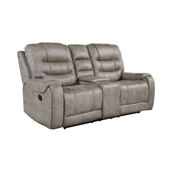 Oberon Double Reclining Love Seat with Center Console alternate view