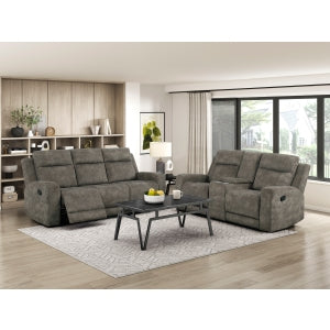 Muncie Double Reclining Love Seat with Center Console