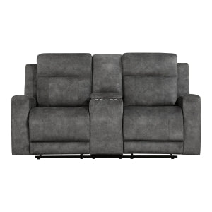 Muncie Double Reclining Love Seat with Center Console alternate view