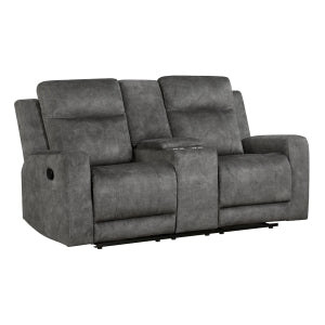 Muncie Double Reclining Love Seat with Center Console