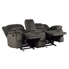 Laurelton Double Glider Reclining Love Seat with Center Console - view 11