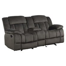 Laurelton Double Glider Reclining Love Seat with Center Console