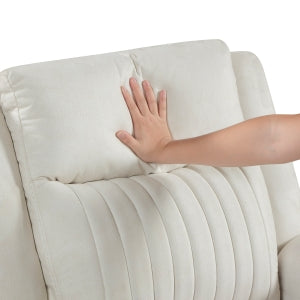 Dean Reclining Chair, Beige