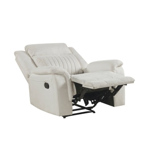 Dean Reclining Chair, Beige
