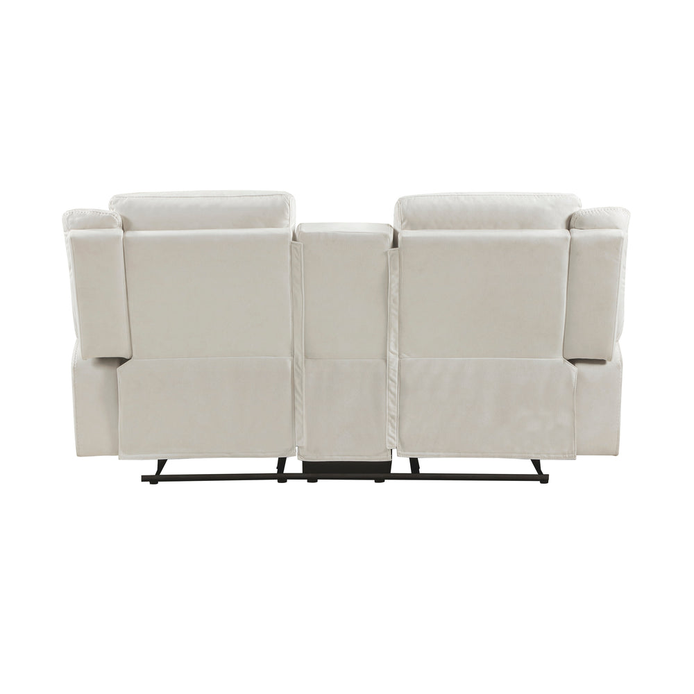 Dean Double Reclining Love Seat with Center Console