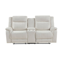 Dean Double Reclining Love Seat with Center Console