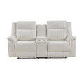 Dean Double Reclining Love Seat with Center Console
