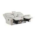 Dean Double Reclining Love Seat with Center Console