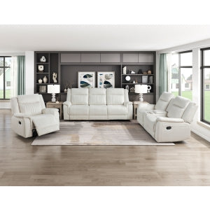 Dean Reclining Chair, Beige