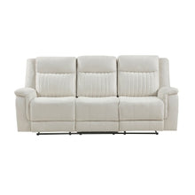 Dean Double Reclining Sofa, Beige