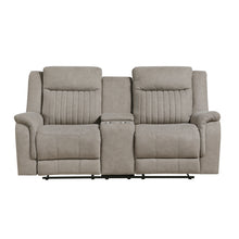 Dean Double Reclining Love Seat with Center Console