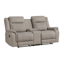 Dean Double Reclining Love Seat with Center Console