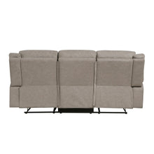 Dean Double Reclining Sofa, Dove
