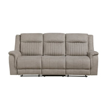 Dean Double Reclining Sofa, Dove