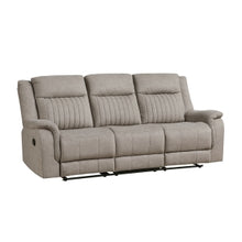Dean Double Reclining Sofa, Dove