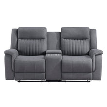 Dean Double Reclining Love Seat with Center Console