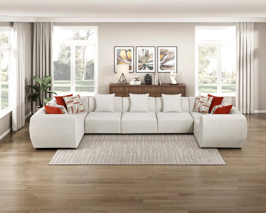 Franz 7-Piece Modular Sectional Complete Room