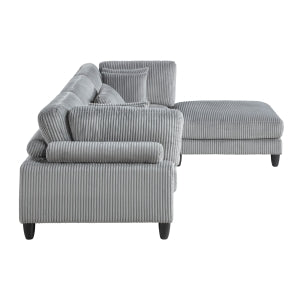 Robstown 4-Piece Modular Sectional with 1 Ottoman