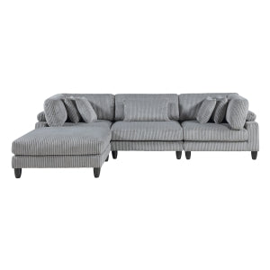 Robstown 4-Piece Modular Sectional with 1 Ottoman