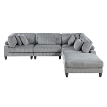 Robstown 5-Piece Modular Sectional with Ottoman