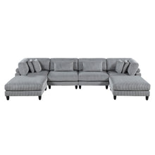 Robstown 6-Piece Modular Sectional with 2 Ottomans