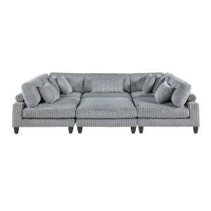 Robstown 6-Piece Modular Sectional with Ottoman-1